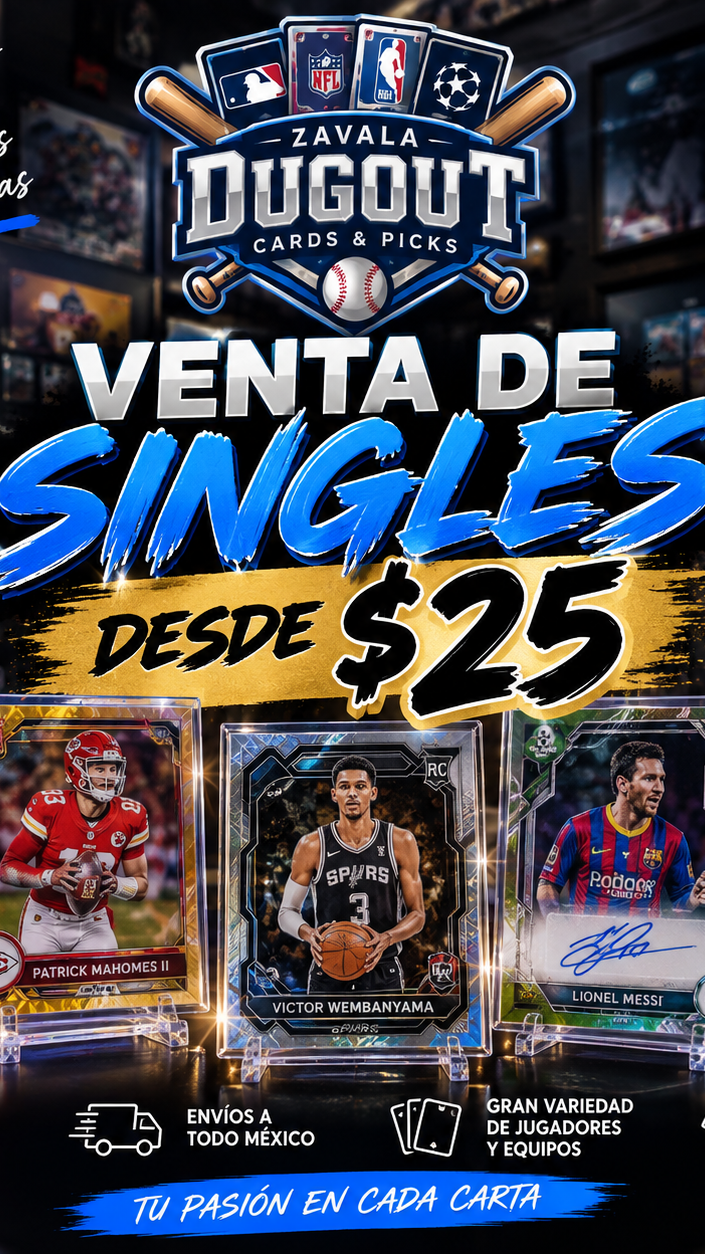 Singles desde 25!!!🔥⚽️⚾️🏀🏈