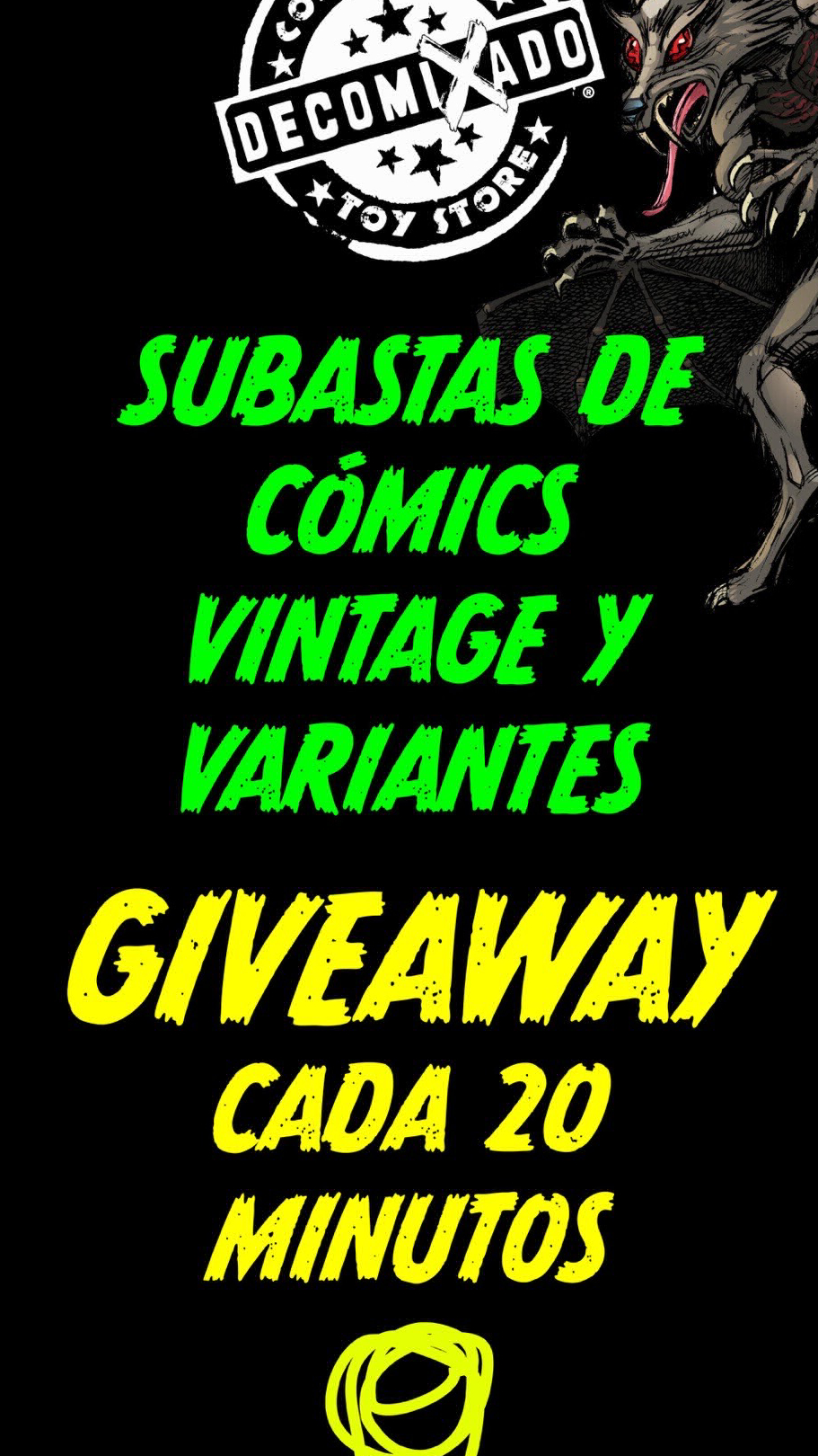 Subasta cómics 