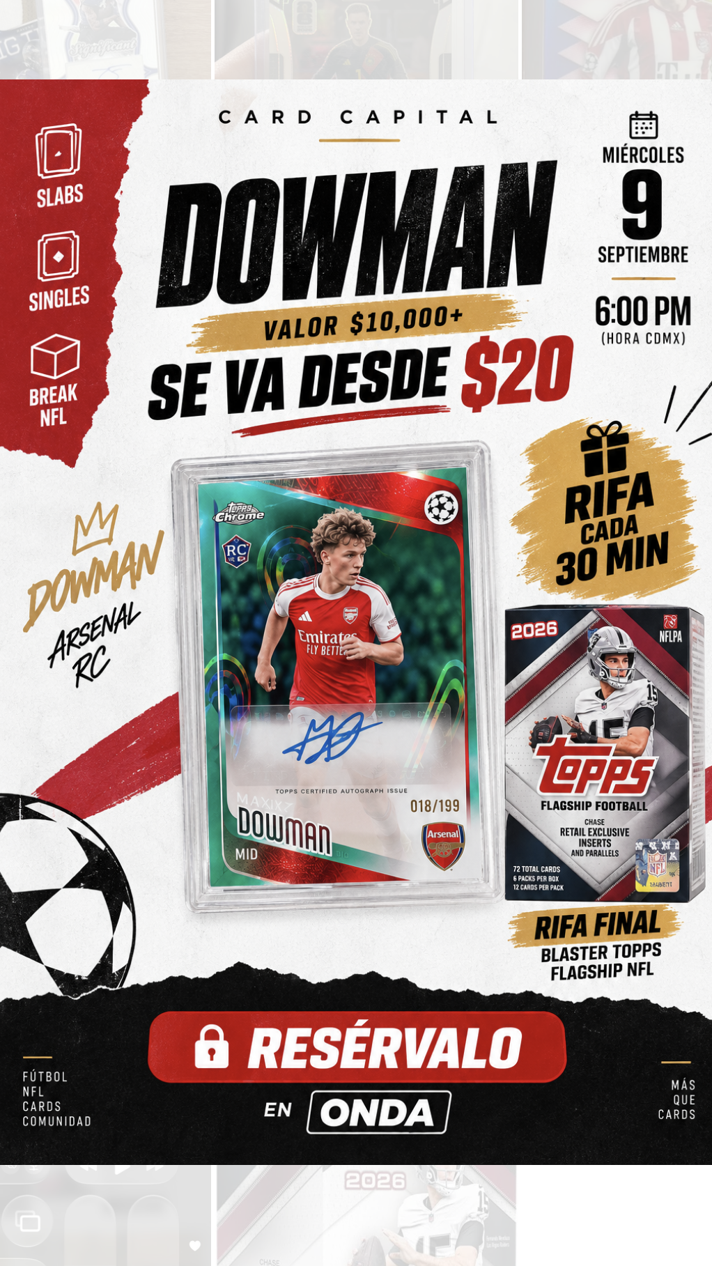 🚨 DOWMAN DE $10,000 DESDE $20 😱 | RIFAS + NFL