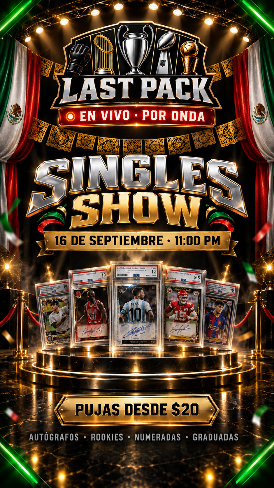 LastPack Singles show (Futbol-NFL-UFC) 🔥⚽️🏈🥊