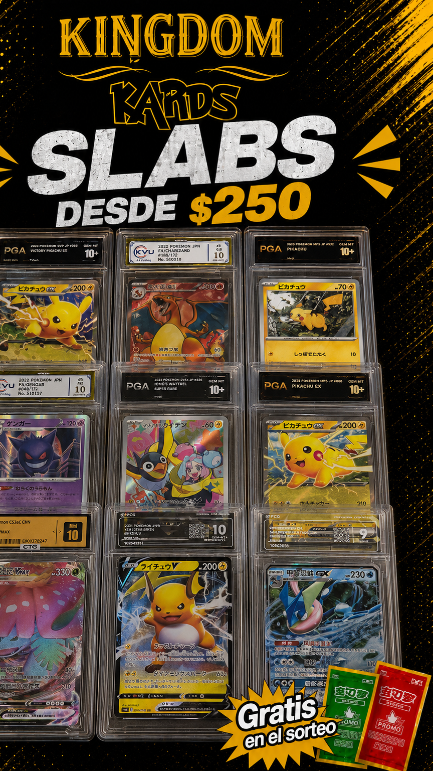 Hits y Slabs chino y japonés 