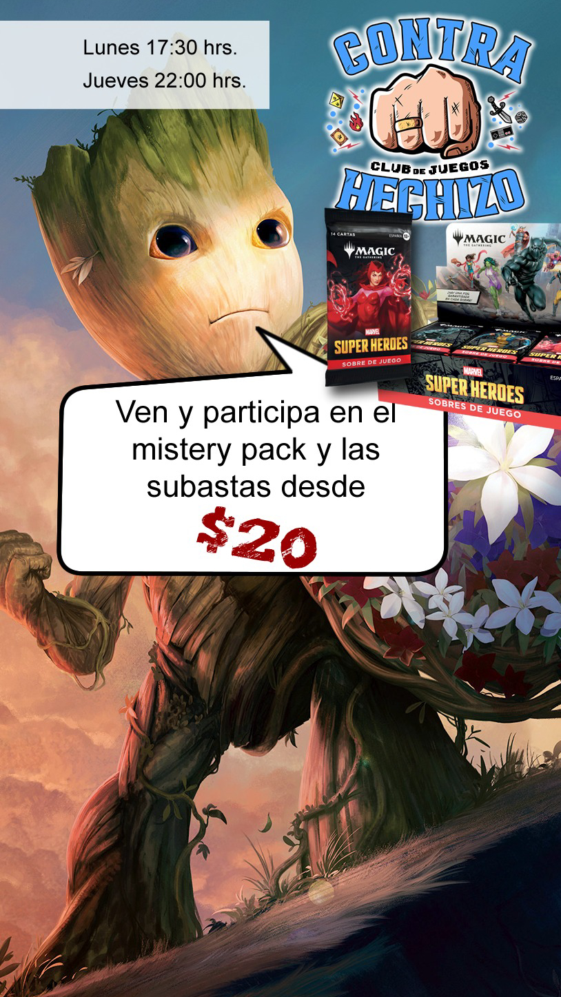 Mystery pack desde 20 pesos 