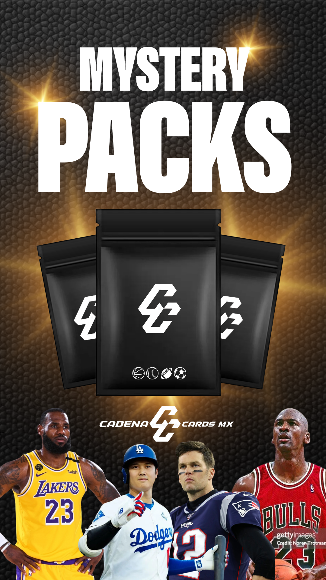 Mystery Packs❓ - Jordan/Brady/Ohtani/Lebron