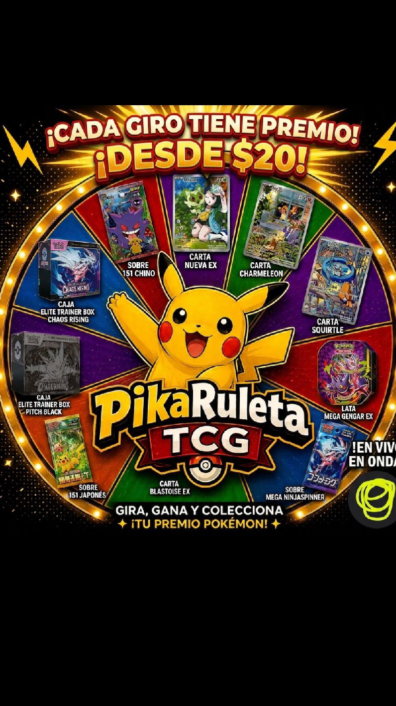 Ruleta Mágica desde $20 pesos