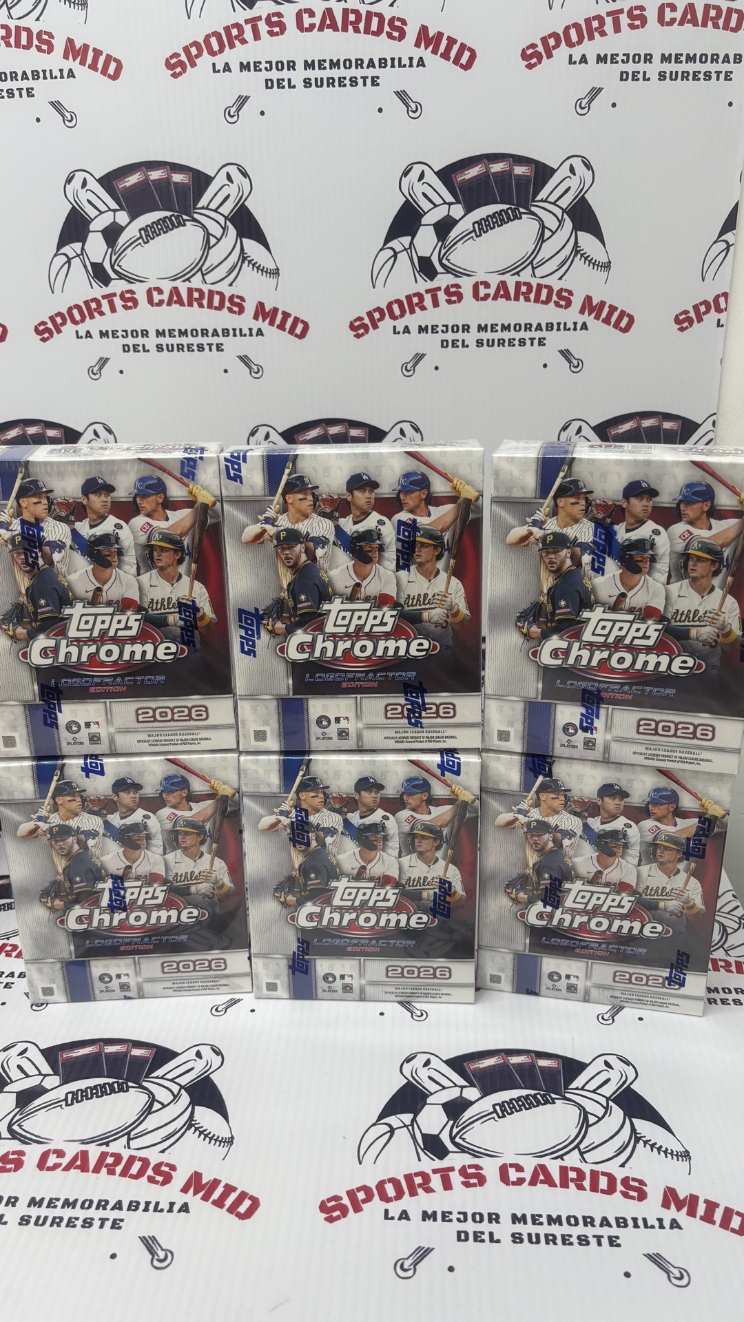 Topps Chrome Logofractor MLB🔥⚾️