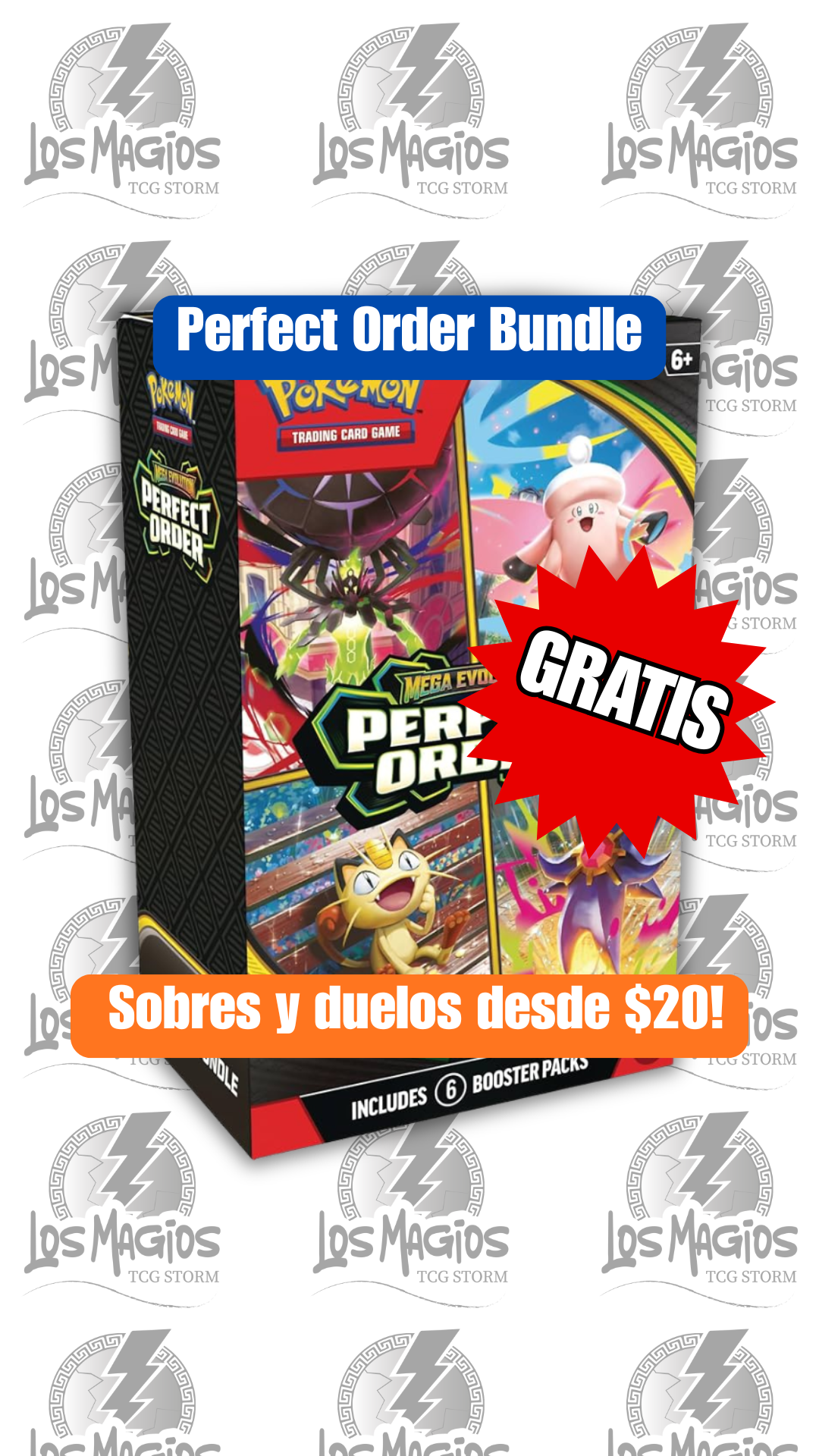 🚨Sobres y duelos desde $20!🚨Perfect Order Bundle GRATIS!