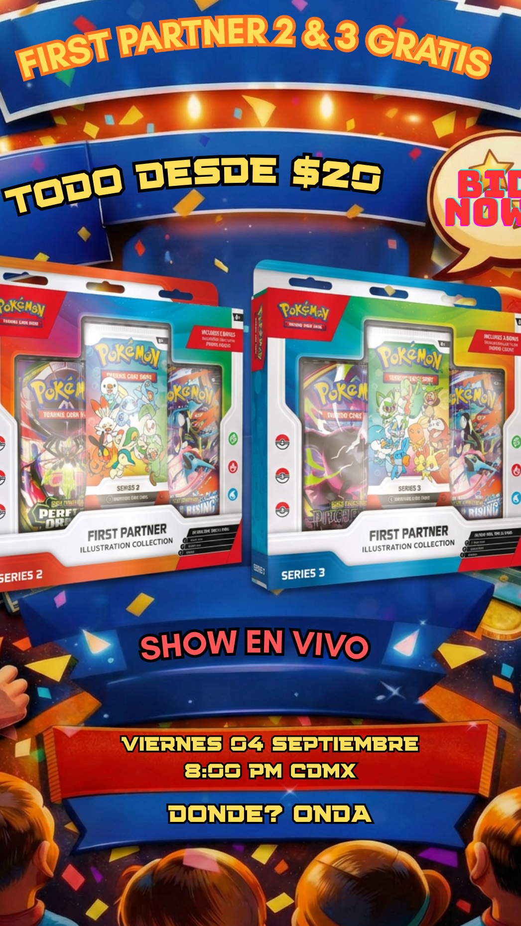 🚨Todo desde $20 - First Partner 2 & 3 Gratis