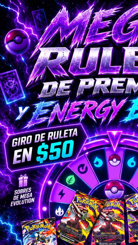 🔥Mega Ruleta de Sobres y Energy Break🔥