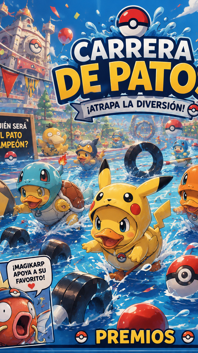 CARRERA DE PATOS 🦆 