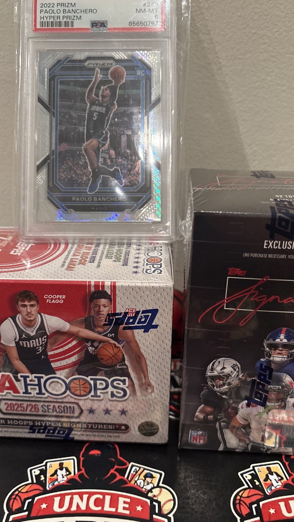 Break caja NFL, sobres NBA y singles chidas😎