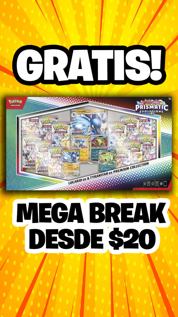 Ascended MEGA BREAK + Darkrai GRATIS