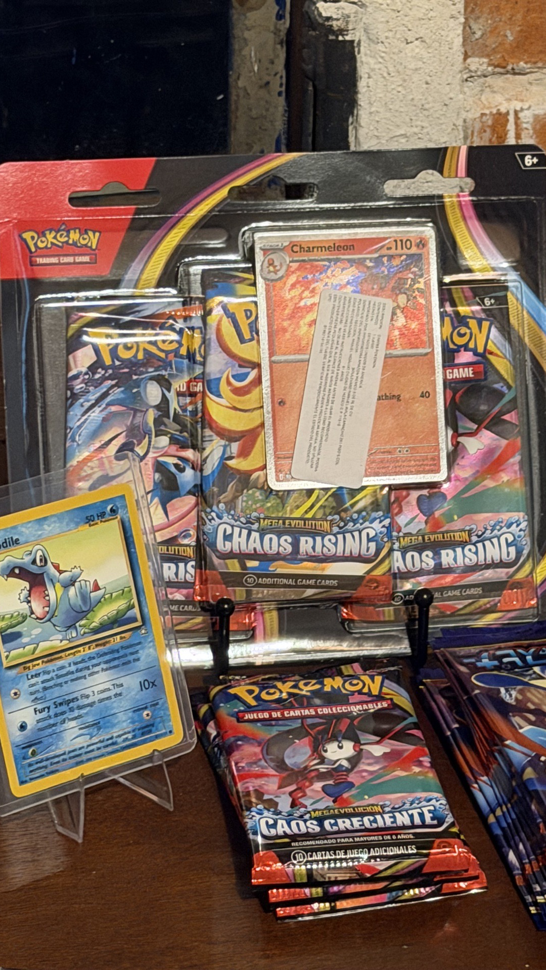 Ruleta+Mystery Packs+Totodile Vintage