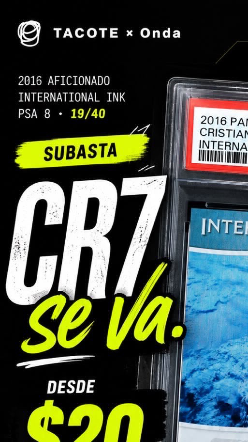 CRISTIANO FIRMA DESDE 20 PESOS 