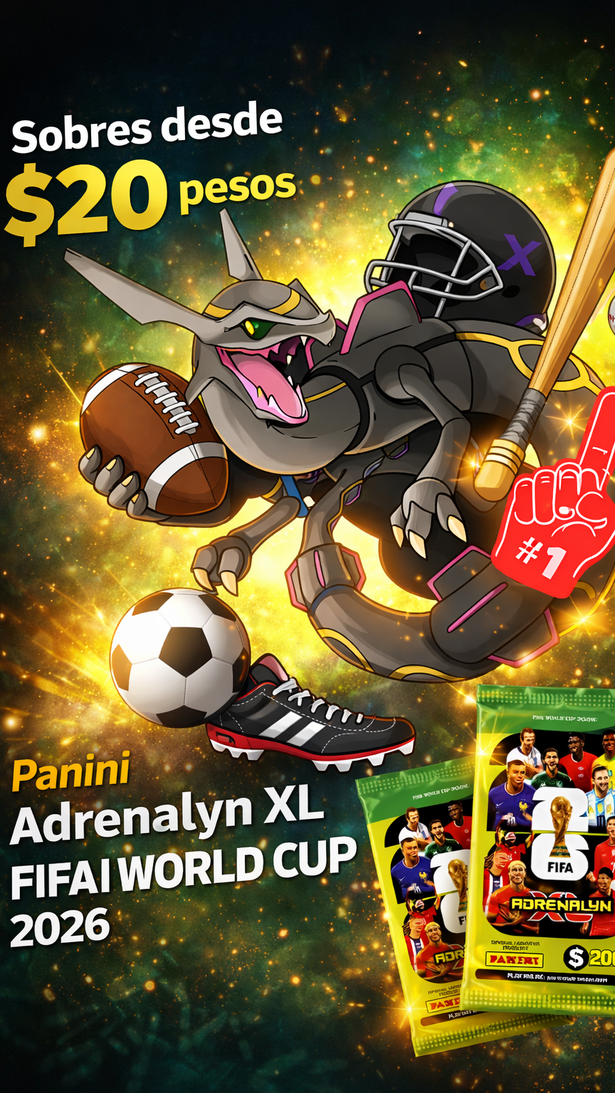 Sobres y singles desde $20