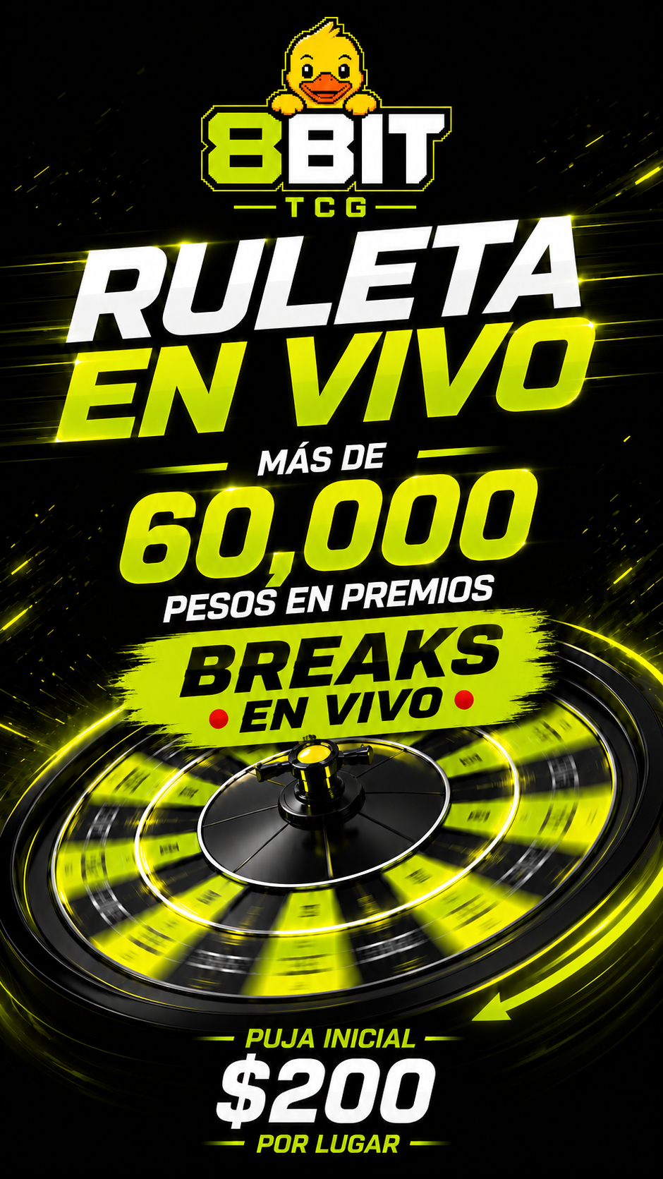 Ruleta en vivo 🔥 mas de 60k de pesos en premios 💎
