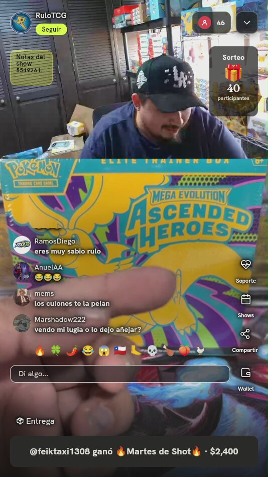 Pokémon ETB Mega Evolution Ascended Heroes