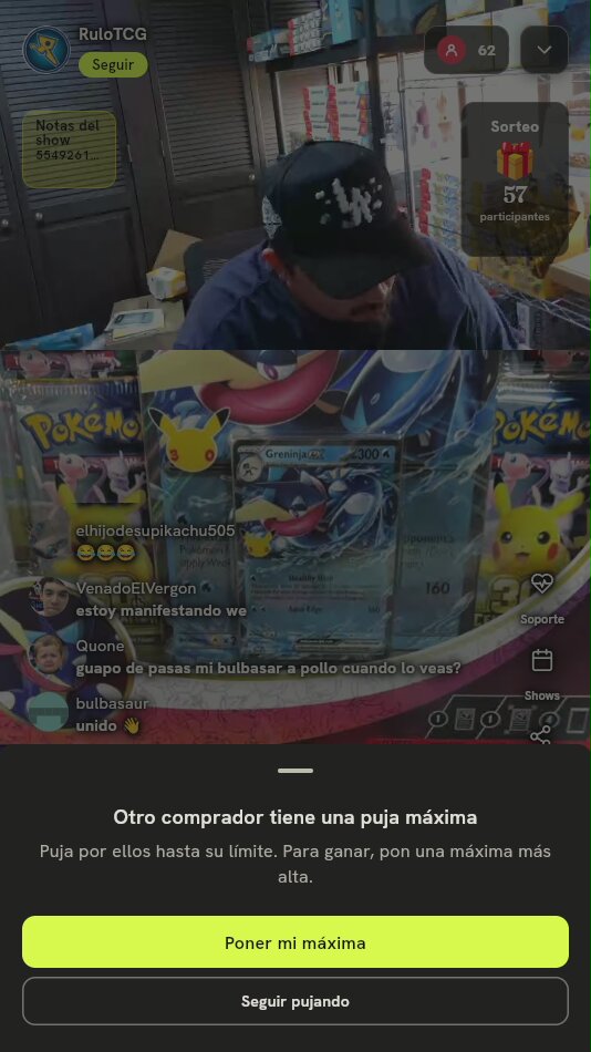 Carta Pokémon Greninja ex