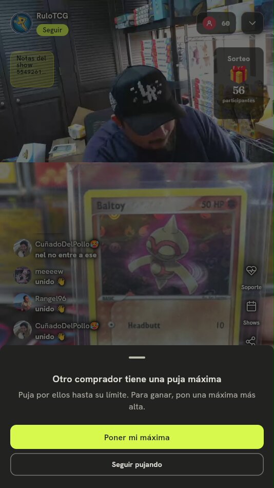 Carta Pokémon Baltoy 50 HP