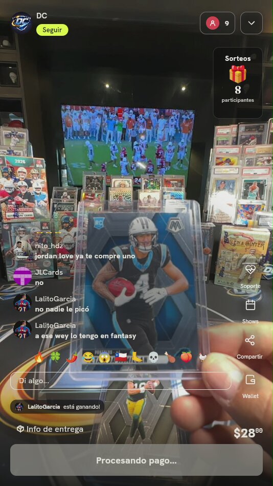 Tetairoa McMillan Panini Mosaic RC