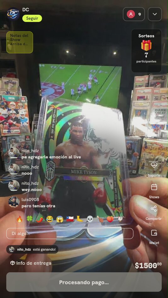 Mike Tyson Wild Card Joker 1/1