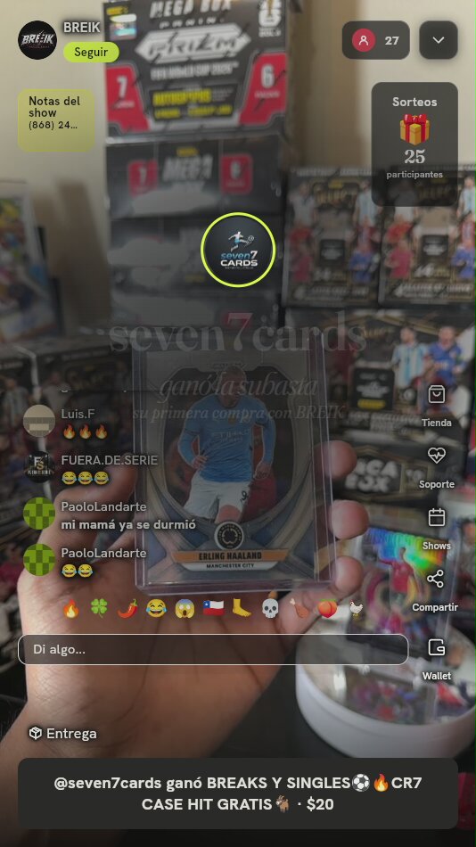 Carta Erling Haaland Panini Prizm