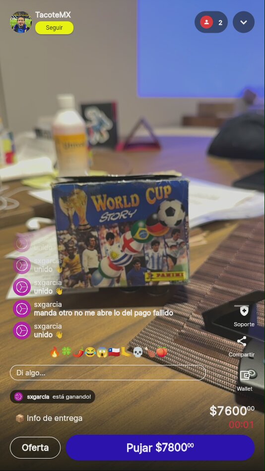 Artículo vendido