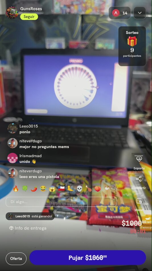 Lote de Sobres Pokémon TCG