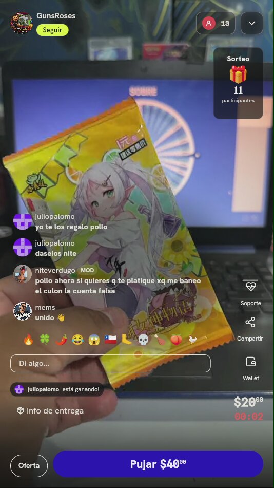 Sobre de Cartas Goddess Story