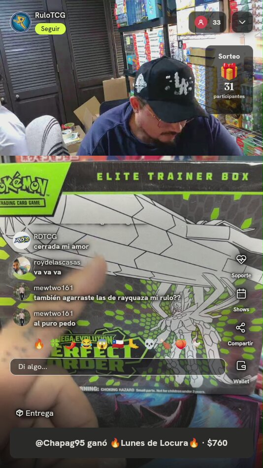 Elite Trainer Box Perfect Order Pokémon