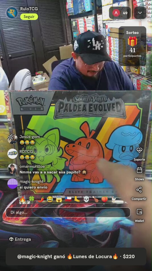 Paldea Evolved Elite Trainer Box
