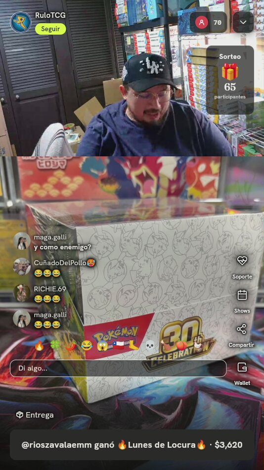 Caja Pokémon 30th Celebration