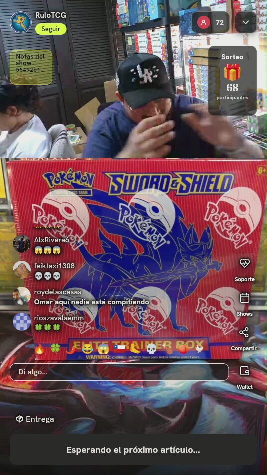 Elite Trainer Box Sword Shield Zacian