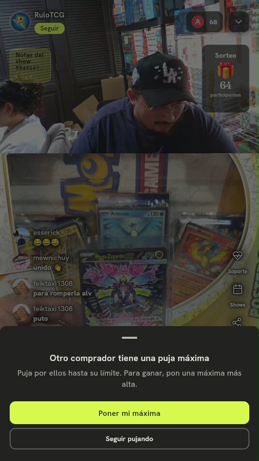 Carta Articuno Pokémon TCG