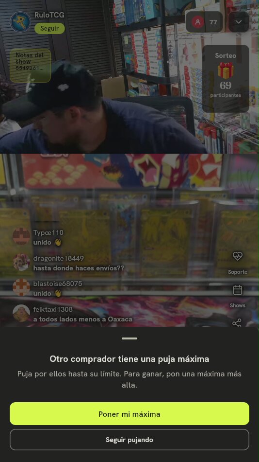 Lote de Cartas Pokémon TCG