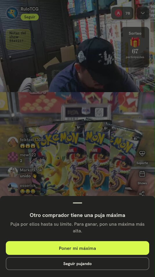 Lote de Sobres Pokémon TCG