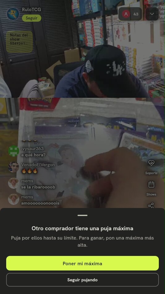 Lote de Cartas Pokémon