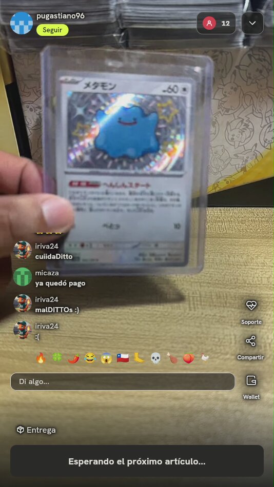 Ditto Shiny Treasure ex