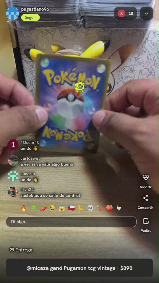Carta Pokémon Reverso Genérico