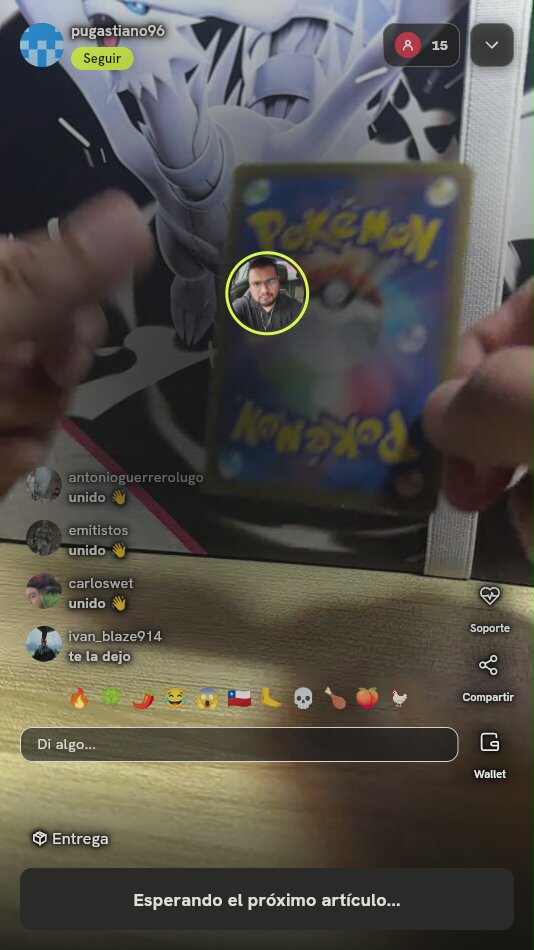 Carta Pokémon Reverso