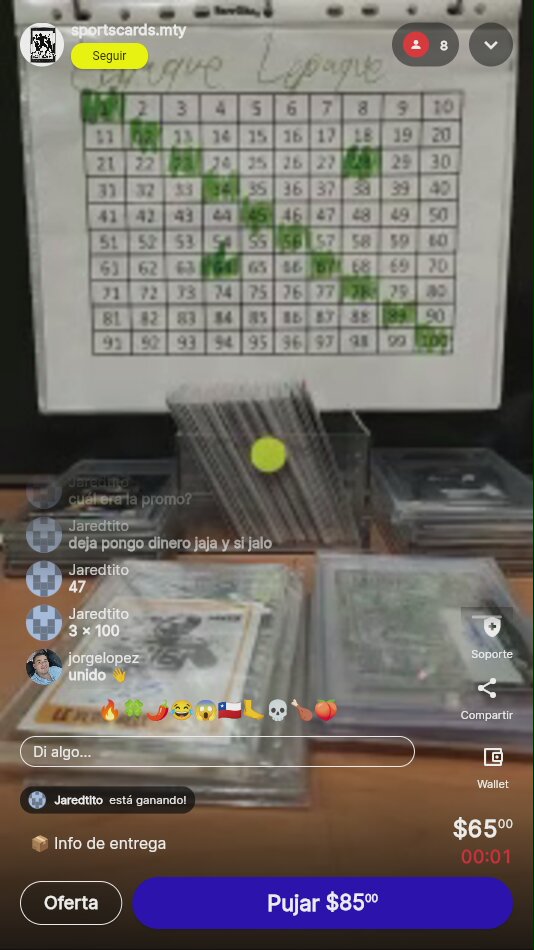 Artículo vendido