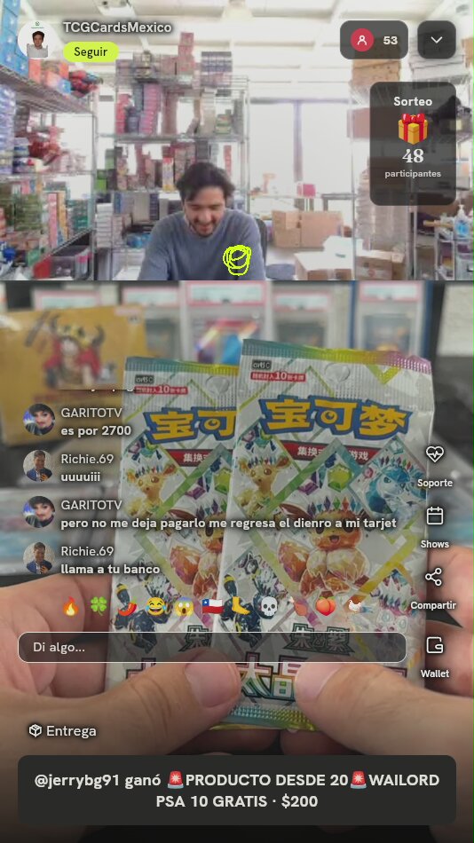 Sobres Pokémon Terastal Gathering Chino