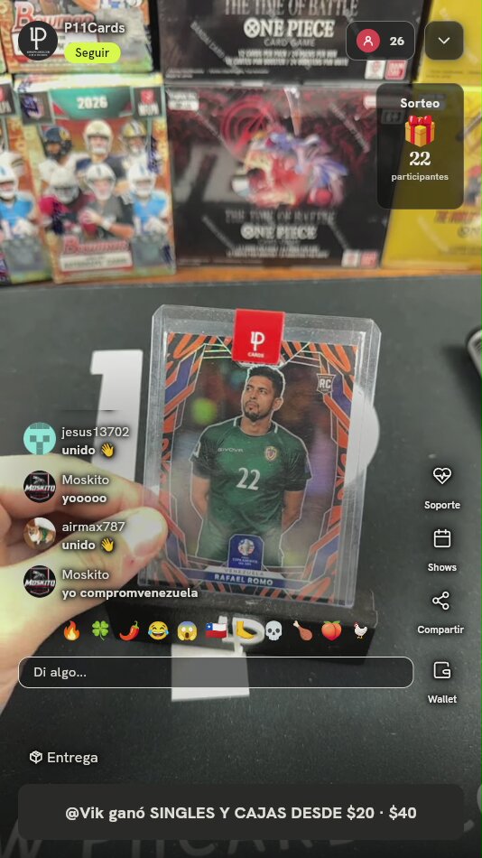 Panini Prizm Copa América Rafael Romo