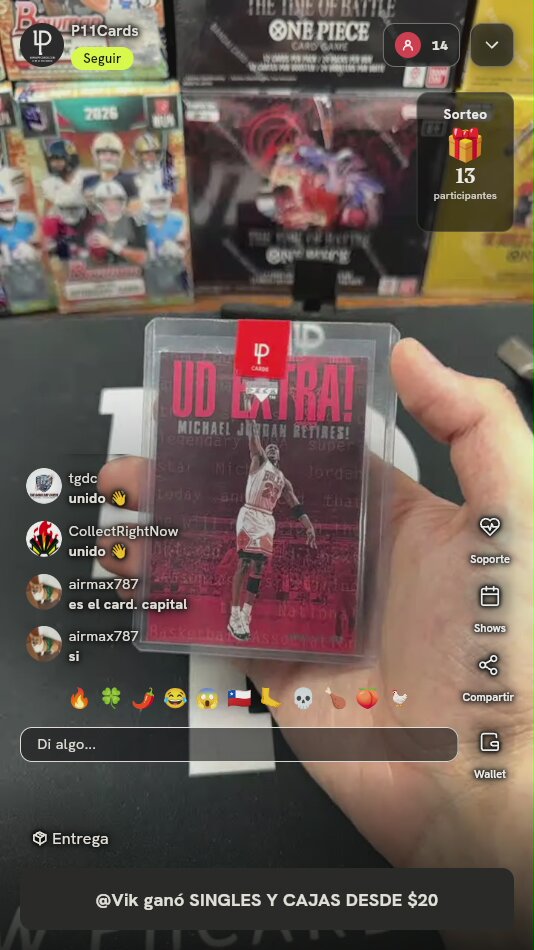 Carta Michael Jordan Upper Deck UD Extra