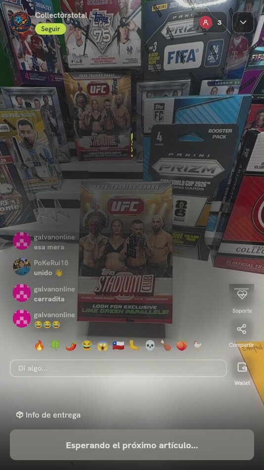 2026 Topps Stadium Club UFC