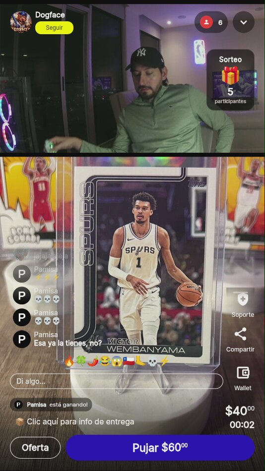 Wembanyama Topps Rookie Card
