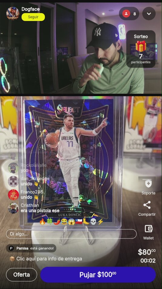 Luka Doncic Select Prizm Card