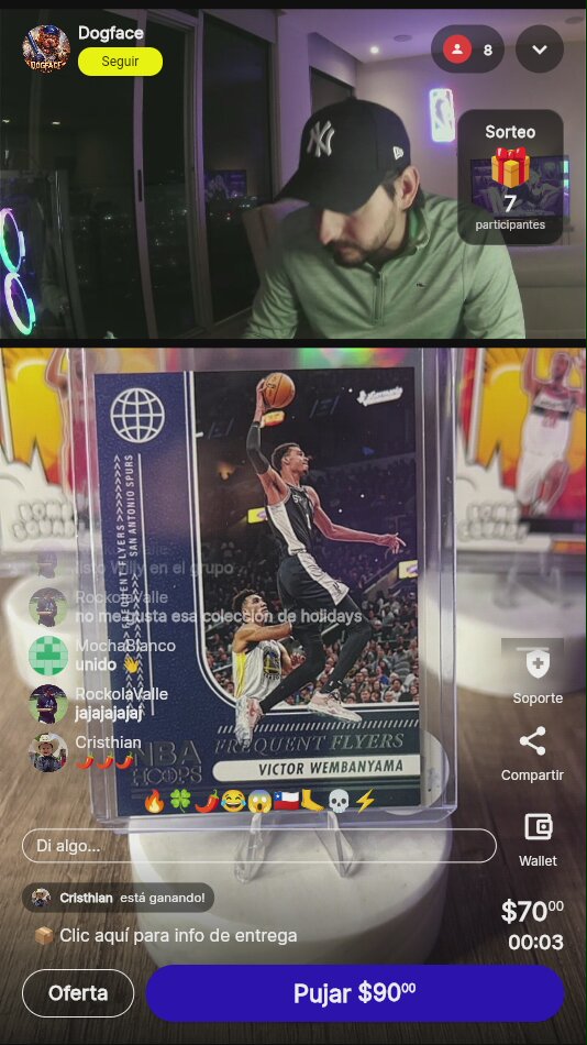 Wembanyama 2024 Panini Hoops Frequent Flyers