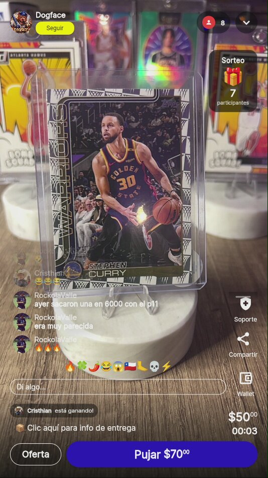 Stephen Curry Topps Insert Card