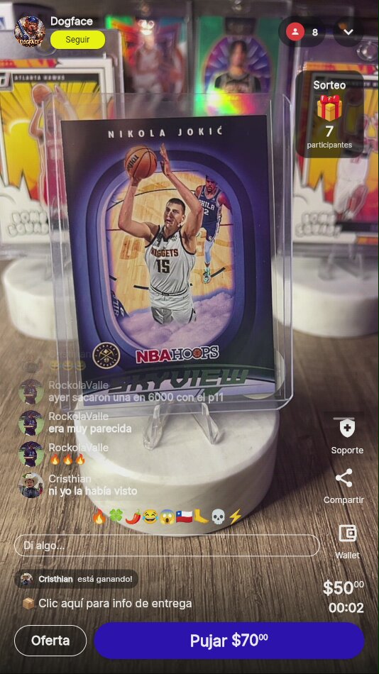 Nikola Jokic NBA Hoops SkyView