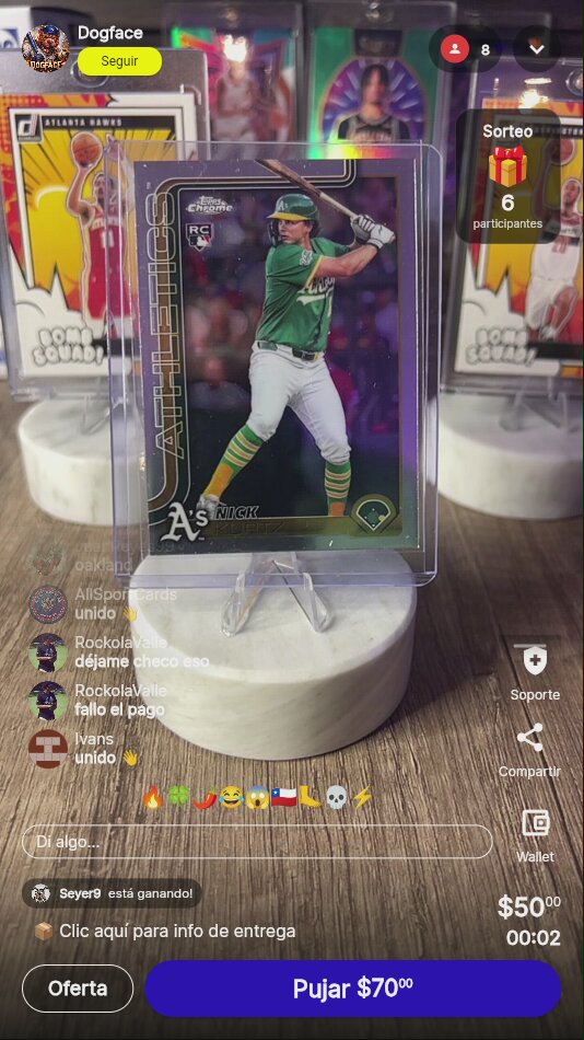 Nick Allen Topps Chrome Rookie